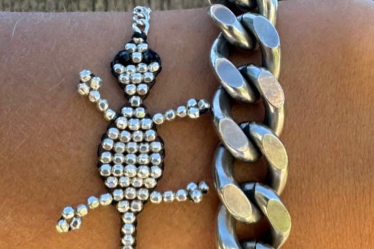 The Small 925 Lizard Bracelet