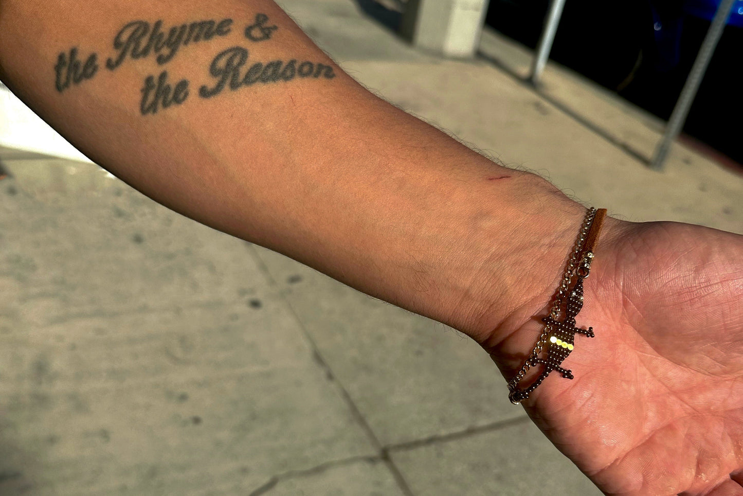 The Leather Lizard Bracelet