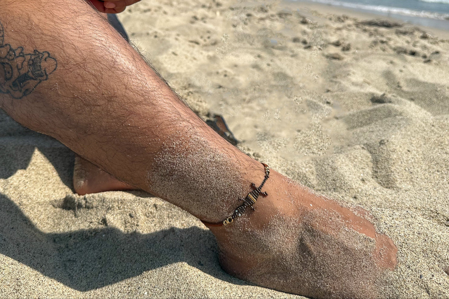 The Leather Lizard Bracelet
