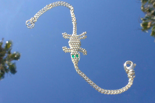 The Small 925 Lizard Bracelet