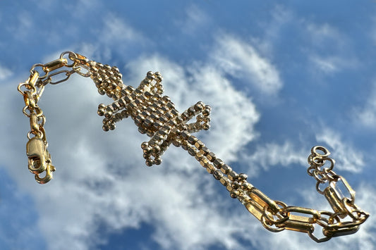 The Gold Filled Lizard Bracelet