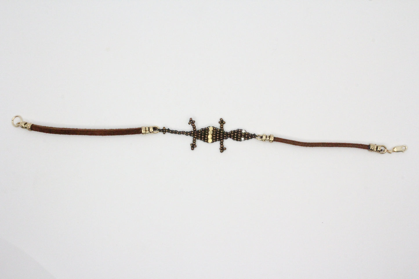Leather Lizard Bracelet