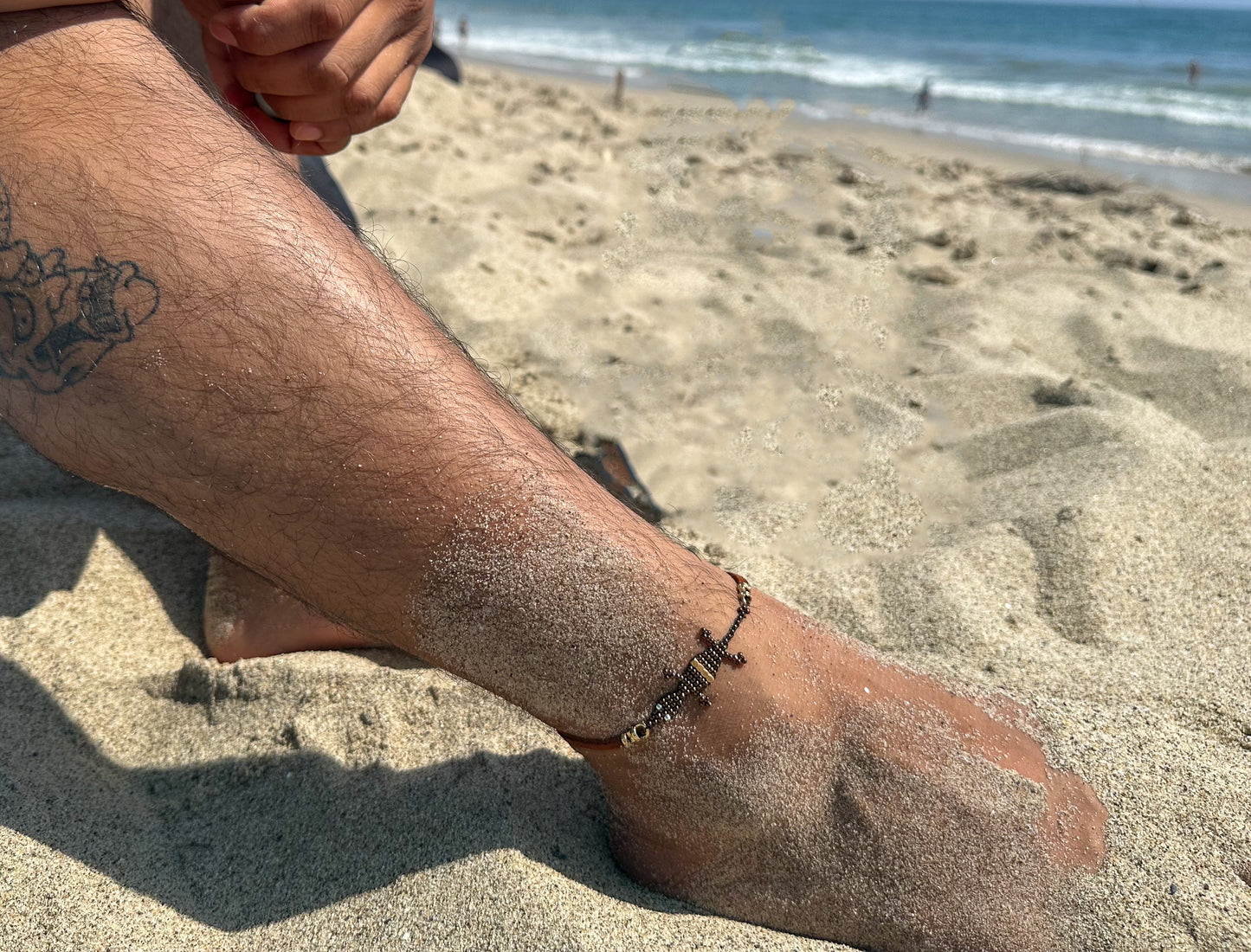 Leather Lizard Bracelet