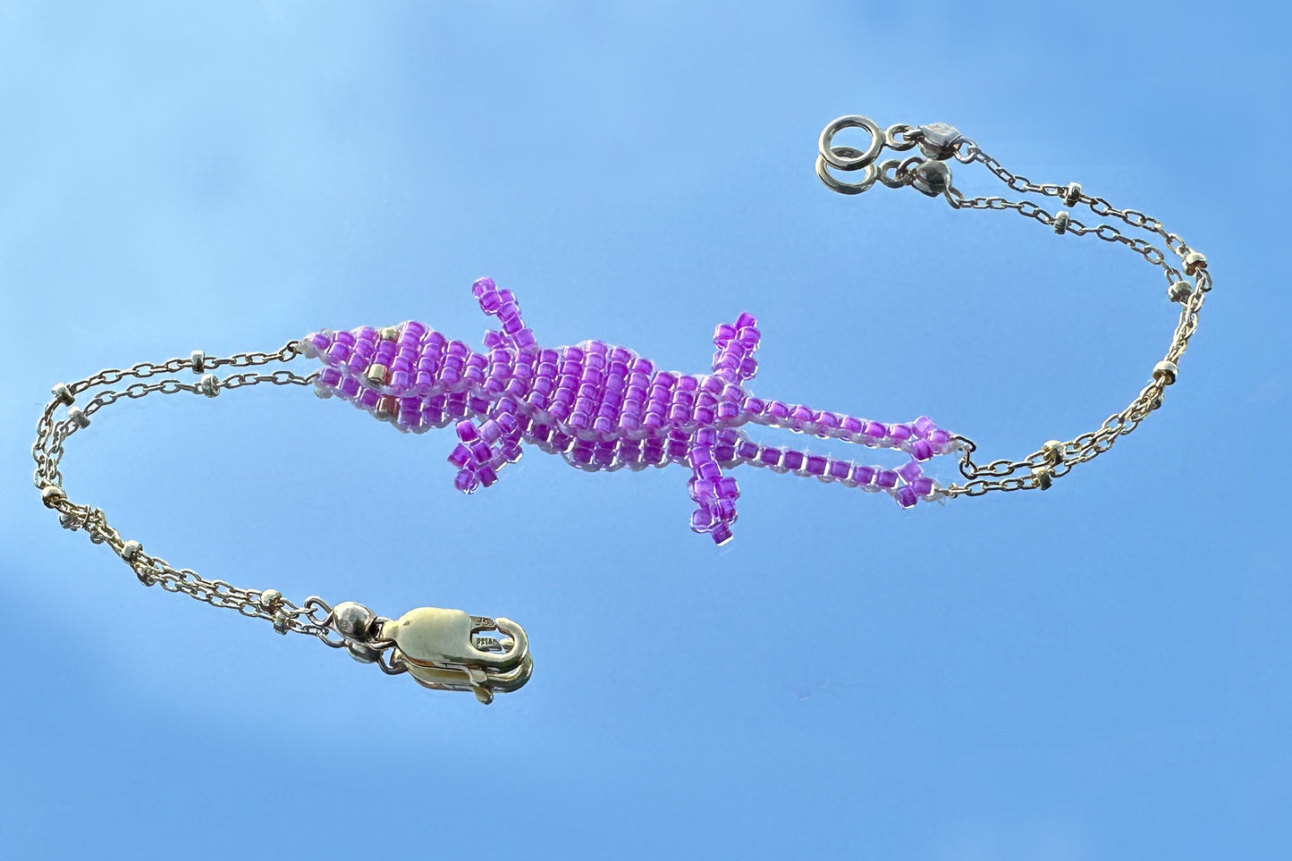 The Purple Gecko Bracelet