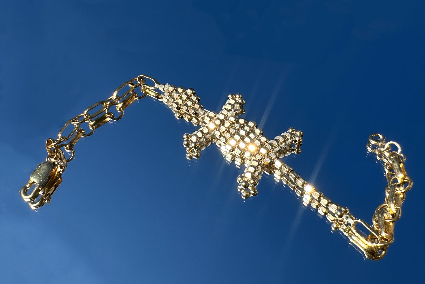 The Gold Filled Lizard Bracelet