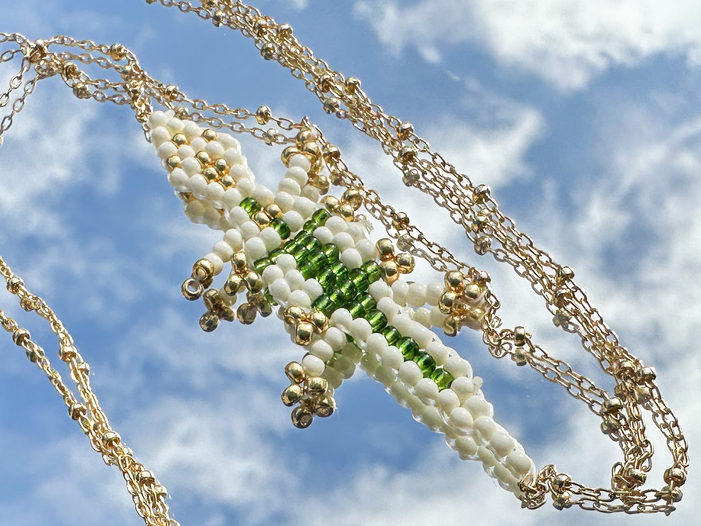The Pregnant Lizard Necklace